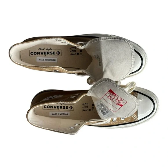 Converse Chuck 70 canvas high top shoes unisex sneaker in copper NWOT9.5